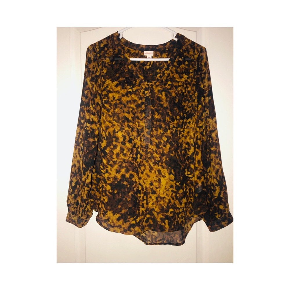 Leopard Print Blouse